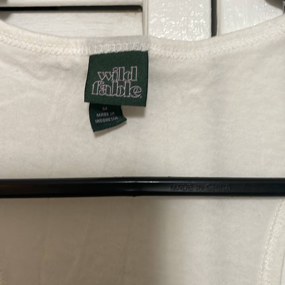 Basic White Tank - Picture 2 of 3